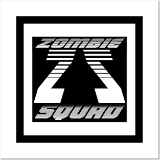 Zombie Squad ZS G.I. (White) T-Shirt Posters and Art